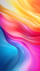 Obraz premium Abstract colorful background with waves and swirl