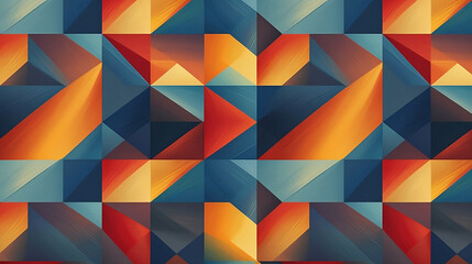 Geometric Elegance: Bristol Paper Repeating Pattern - obrazy, fototapety, plakaty