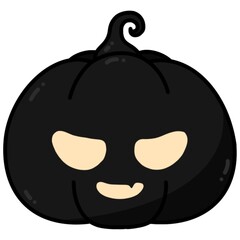 halloween pumpkin head