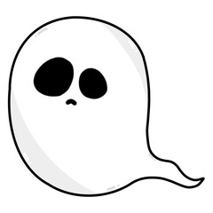 cartoon ghost