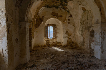 Craco,  ghost town in italy