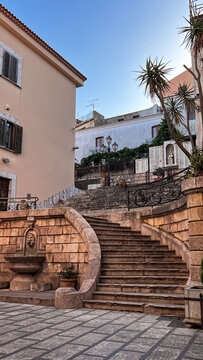 street in the town of island country
