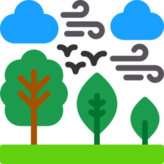 Electric vehicle charging Icon