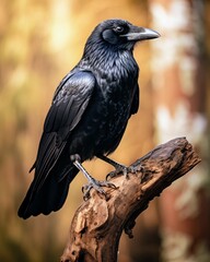 crow on a branch