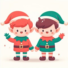 Illustration cute dwarf design character AI Generative