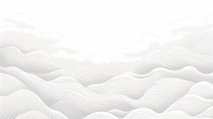 Abstract landscape background with white and grey ha