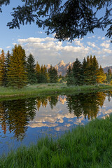 Obraz premium Teton Reflection