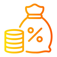 commission gradient icon