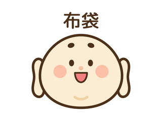布袋の顔アイコン