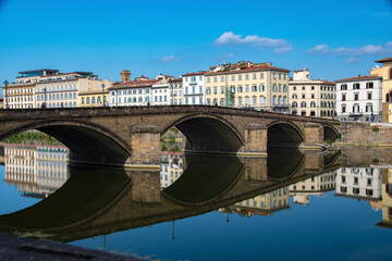 Obraz premium ponte vecchio city