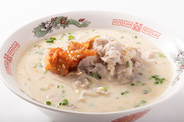 豆乳キムチラーメン