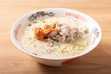 豆乳キムチラーメン