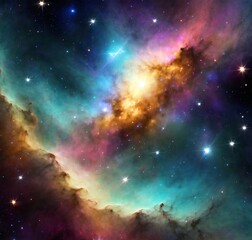 Fototapeta na wymiar Nebulosa 2