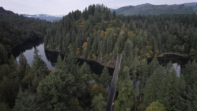 Bridge Above a River
