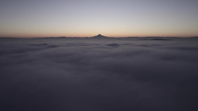 Mountain Above Clouds