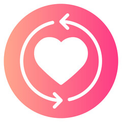 health gradient icon