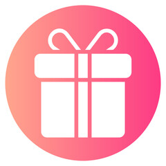 present gradient icon