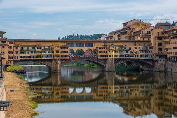 Naklejka premium ponte vecchio