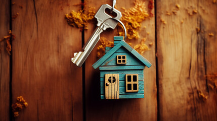 Home key for property business concept