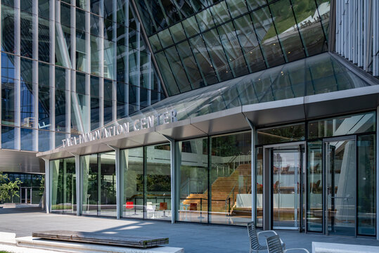 Tata Innovation building at Cornell tech NYC