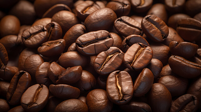 Coffee beans commercial shooting PPT background poster wallpaper web page