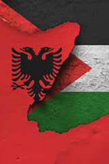 Relations between albania and palestine.