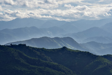Fototapeta premium Images of Mae Moei National Park. Thailand