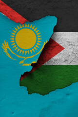 Relations between kazakhstan and palestine.