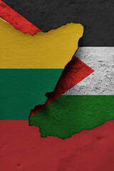 Relations between lithuania and palestine.