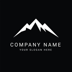Mountain Logo in a Pristine Mountain Wilderness