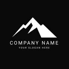 Mountains and Iconic Graphic Design