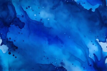 abstract blue watercolor background 4k, 8k, 16k, full ultra HD, high resolution and cinematic photography 