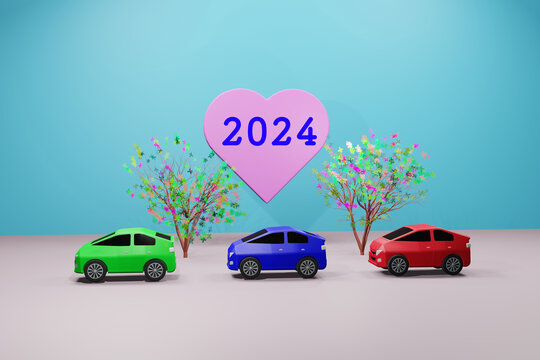 2024年へ向けて安全運転のイメージ