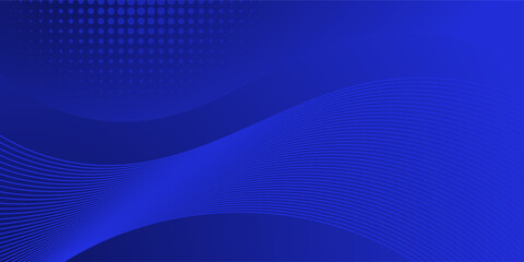 abstract creative blue curve background