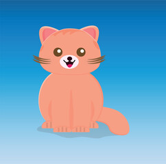 beautiful and elegant cat