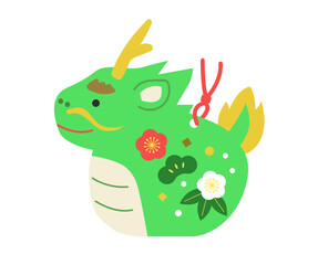 辰の張り子　キャラクターイラスト