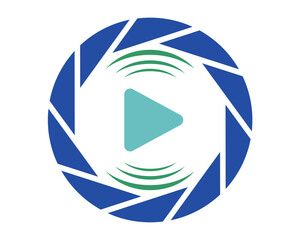 video app icon vector