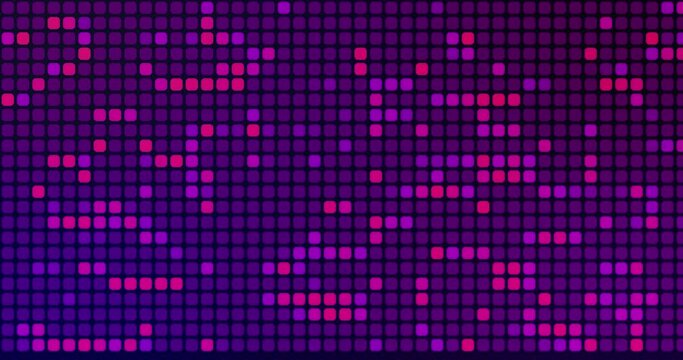 Digital Background Animation. Abstract technology futuristic digital concept