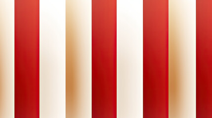 Fototapeta premium Ruby Red and Gold Parallel Line Repeating Pattern on White