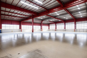 The Vast Expanse of a Distribution Warehouse