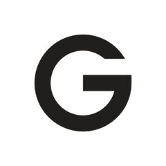 G Letter template vecto