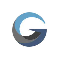 G Letter template vecto