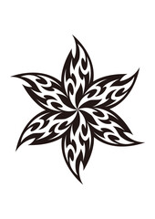 トライバル フラワー