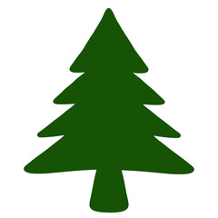 Christmas tree element illustration