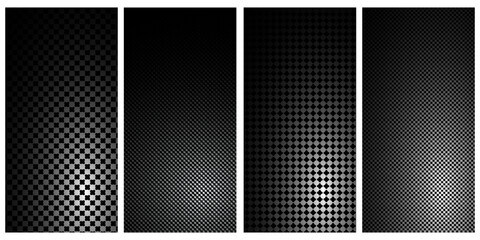Abstract vector background consisting of small dots and lines. Lattice texture with halftone effect.