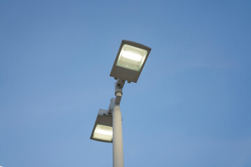 modern streetlight or streetlamp