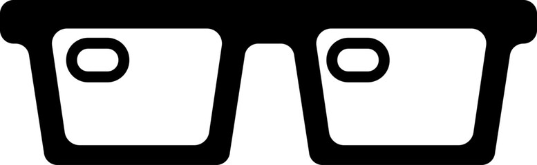 サングラス・3Dメガネの可愛いオシャレなイラスト