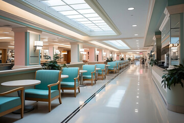 Inside the Hospital: Captivating snapshots of hospital interiors, from patient rooms to waiting areas and surgical suites, offering a glimpse of the healthcare environment's compassionate care