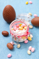 Easter egg candies- Festive Easter day