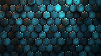 Hexagon Pattern Texture Wallpaper